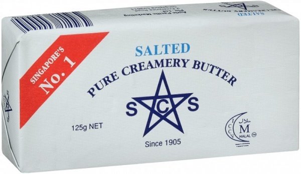 Scs Salted Pc Butter 250G