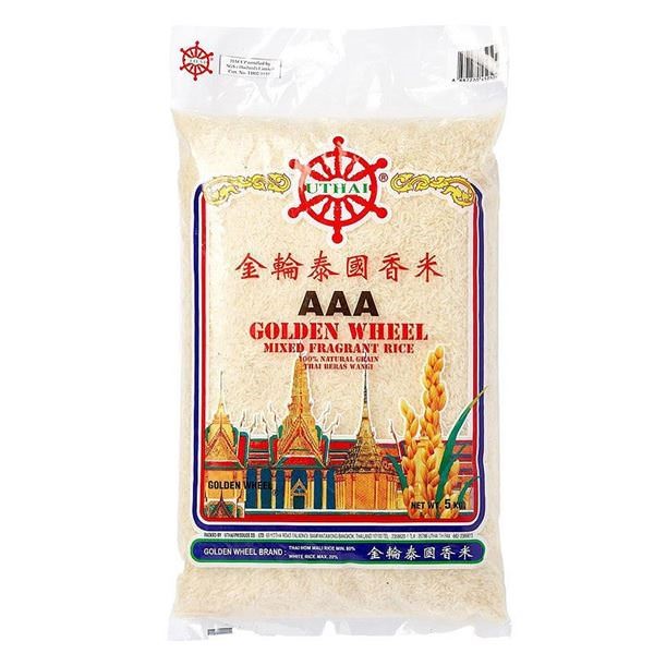 Golden Wheel Fragrant Rice 5Kg