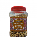 SWADESHI CHANA GUR (JAGGERY CHANA) 400 GM JAR