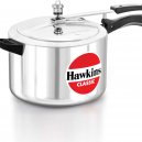 Hawkins Classic Aluminum Wide Body Pressure Cooker 8-Liter  CL8W