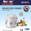 Nushi Rice Cooker Deluxe 1 Ltr(6010)