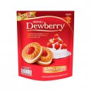 Jack 'n Jill Dewberry Sandwich Biscuits - Strawberry 144g (Pack 8)