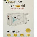 GOLDFINCH QUICK CHARGER 20W PD+QC3.0 (GF-4001)