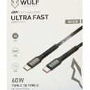 WULF SUPER STRONG PD CHARGING CABLE C TO C 60W (W108) WULF SUPER STRONG PD CHARGING CABLE C TO C 60W (W108)
