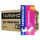 Farmhouse UHT Milk 1 Carton (12 x 1L)