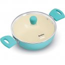 Hawkins Aqua Cook n Serve Casserole with Glass Lid 2L | Induction Compatible | IUC20G