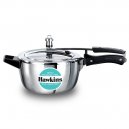 Hawkins Tri-Ply Stainless Steel Pressure Cooker 1.5L |Compatible Induction + Gas | HSST15