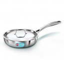 Hawkins Pro Tri-Ply Stainless Steel Frying Pan 22Cm with Stainless Steel Lid | PSF22S