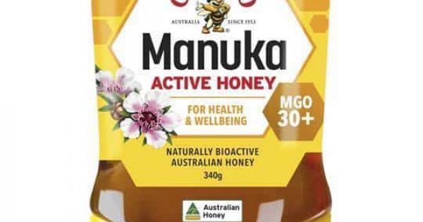 Capilano Active Manuka Honey Mg30 Inverted Bottle 340g