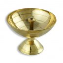 Brass Round Vilakku (M)