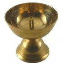Brass Round Vilakku (B)