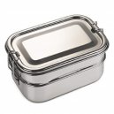 Lunch Box Stainless Steel W Clip