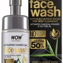 WOW Skin Science Activated  Charcoal Foaming Face Wash 150ml  (100ml + 50ml)
