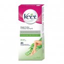 Veet Full Body Waxing Kit for Dry Skin, 20 strips