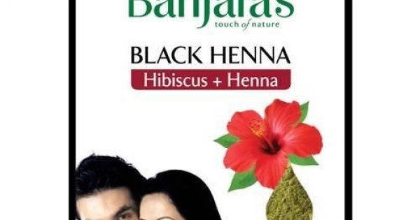 Pack De 2 X 50g De Henné Noir Banjara Avec Hibiscus - Colorant Naturel Capillaire - Livraison Gratuite
