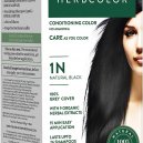 Biotique Herbcolor 1N Natural Black, 50 g + 110 ml (Conditioning Color No Ammonia)