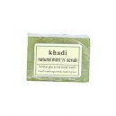 Khadi India Mint 'N' Scrub Soap 125Gm