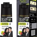 Indica Easy Shampoo Hair Color Natural Black Pump Pack 180ml
