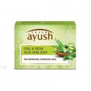 Ayush Cool&Fresh Aloevera Soap 100gm