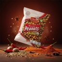 JABSONS ROASTED PEANUT SPICY MASALA 140 GM