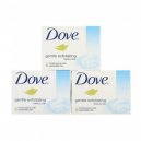 Dove Soap Exfoliating 100G X 3