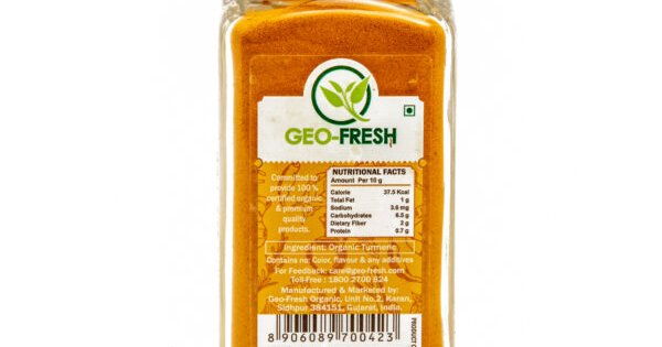 Geo-Fresh Organic Turmeric Ground 250gm