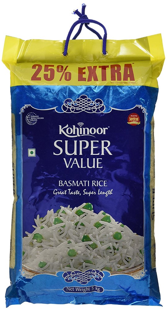Kohinoor Super Basmati Rice 5Kg (Bag)