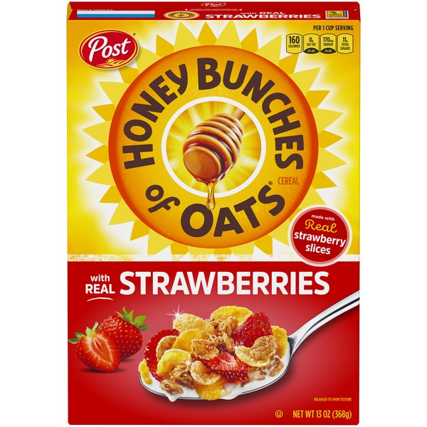 Post Honey Bunches of Oats with Real Strawberries 311GM