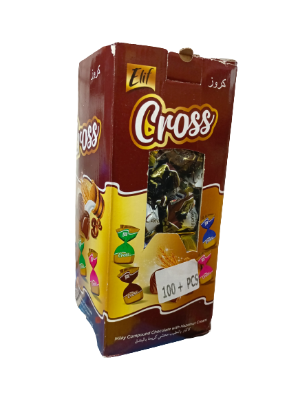 Elif Cross Chocolates 1kg (100+ Pcs )