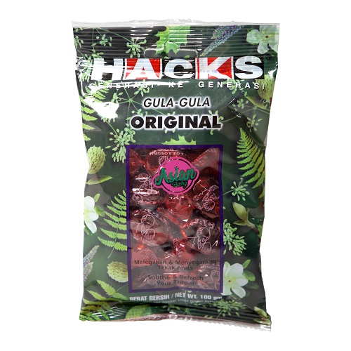 Hacks Gula Gula Original Candy 100g