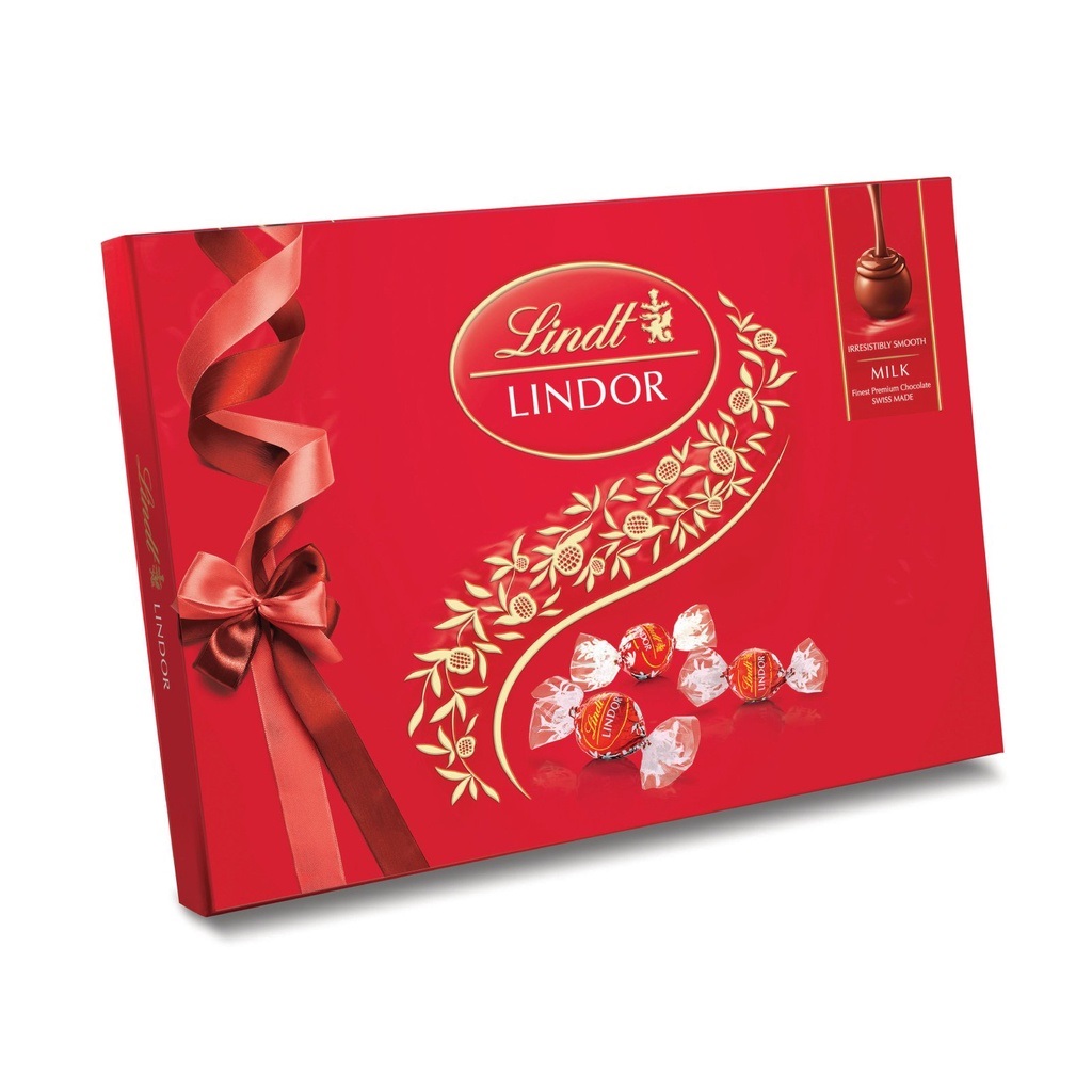 Lindt Lindor Milk Gift Box 168g [Switzerland]