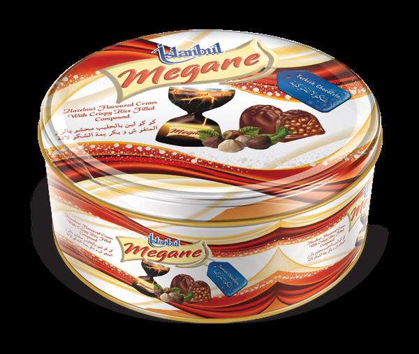 Megane Cream Filled Milk Choco 500gm