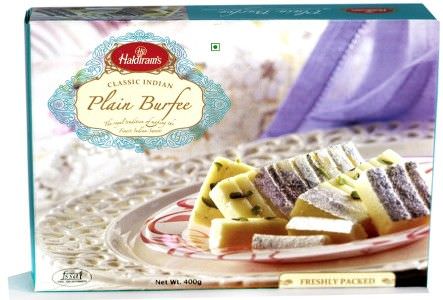 Haldirams Plain Burfi 400gm