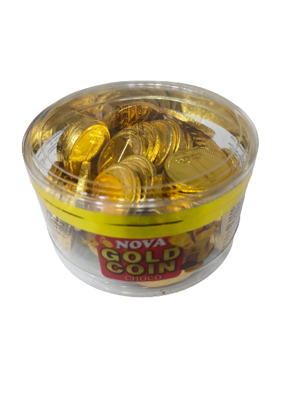 Nova Gold Coin Choco 168gm
