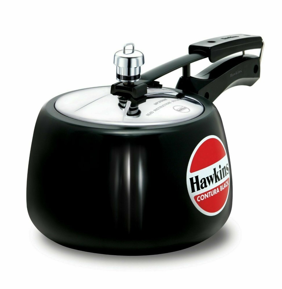 Hawkins Contura Black Pressure Cooker 3Ltr CB30