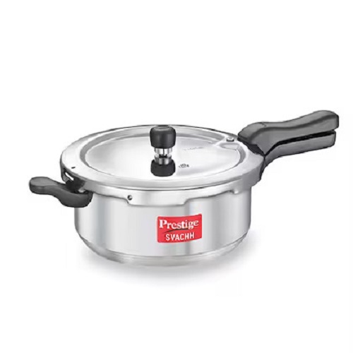 Prestige Svachh Aluminum Senor Deep Pan Pressure Cooker 5 LTR