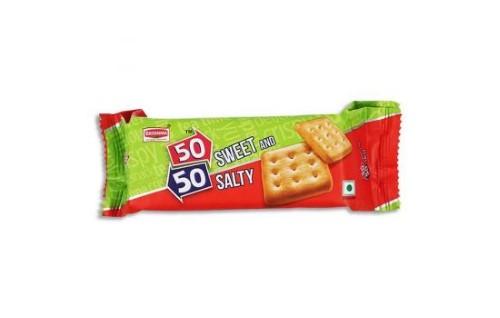 Britannia 50-50 Biscuits 50g