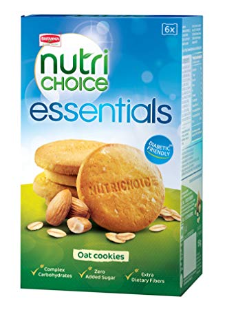 Britannia Nutri Choice Oats Cookies 150gm