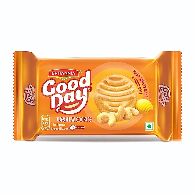 Britannia Good Day Cashew Cookies Pouch 200g