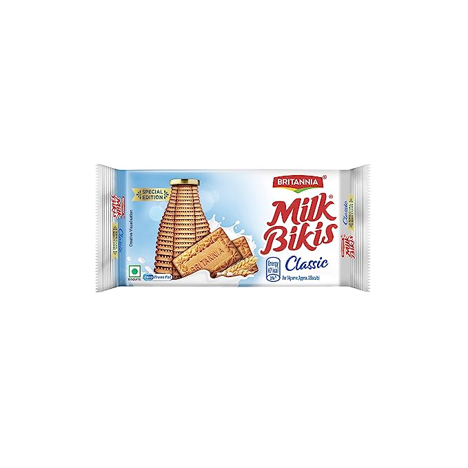 Britannia Milk Bikis Biscuits Classic 115g