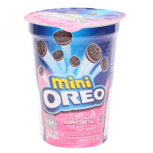 Oreo Mini Strawberry Flavour(Cup)67G