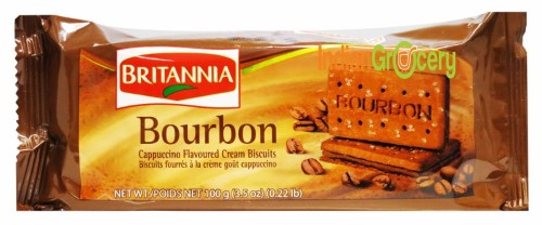 Britannia Bourbon Cappuccino 100gm