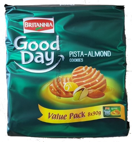 Britannia Good day Pista -Almond Cookies 720G