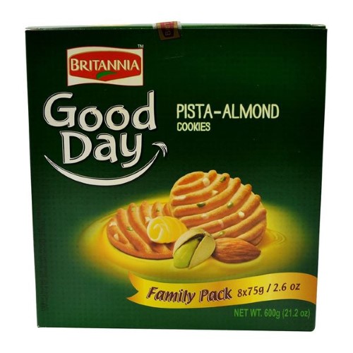 Britannia Good Day Pista- Almond Family Pack 600gm/526gm