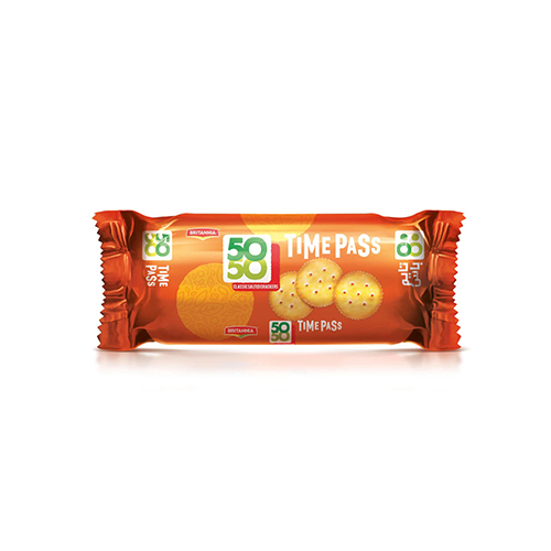 Britannia 50-50 Time-Pass Biscuits 63.50g