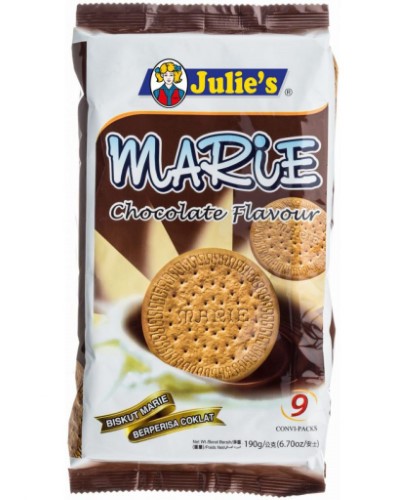 Julie's Marie With Chocolate 190gm