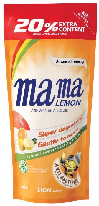 Mama Lemon Anti-Bacterial 1Lt Body Wash Refill