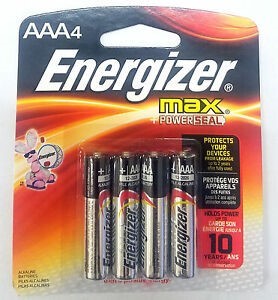 Energizer AAA 4 Battery