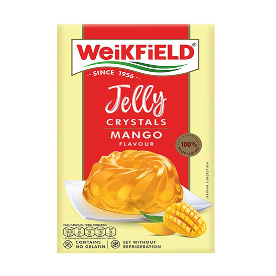 Weikfield Jelly Crystal Mix Mango Flavoured 90gm