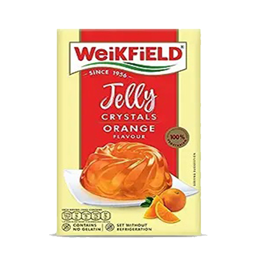 Weikfield Jelly Crystal Mix Orange Flavoured 90gm